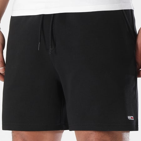Tommy Jeans - Short Jogging Flag Beach 1931 Noir