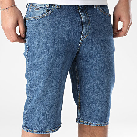 Tommy Jeans - Short Jean Ryan 1851 Bleu Denim