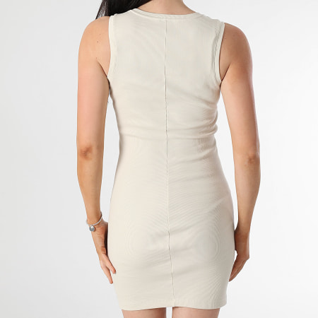 Tommy Jeans - Robe Débardeur Femme Essential 0674 Beige