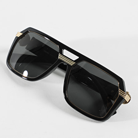 Versace - Lunettes De Soleil VE4399 Noir Doré