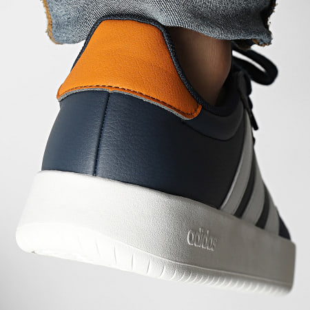 Adidas Sportswear - Baskets Barreda JI2310 Aurora Ink Footwear White Focus Orange