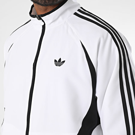 Adidas Originals - Ensemble De Survetement A Bandes Teamgeist JP1116 JP1119 Blanc Noir