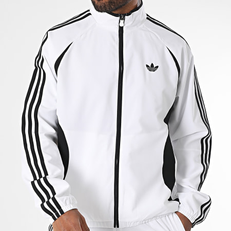 Adidas Originals - Ensemble De Survetement A Bandes Teamgeist JP1116 JP1119 Blanc Noir