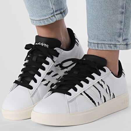 Adidas Sportswear - Baskets Femme Grand Court 2.0 JS2882 Footwear White Core Black