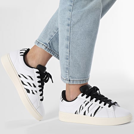 Adidas Sportswear - Baskets Femme Grand Court 2.0 JS2882 Footwear White Core Black