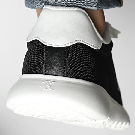 Calvin Klein Baskets Eva Runner Mesh 1264 Ck Black Bright