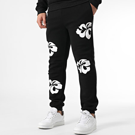 Classic Series Black Floral Track Suit Ryses