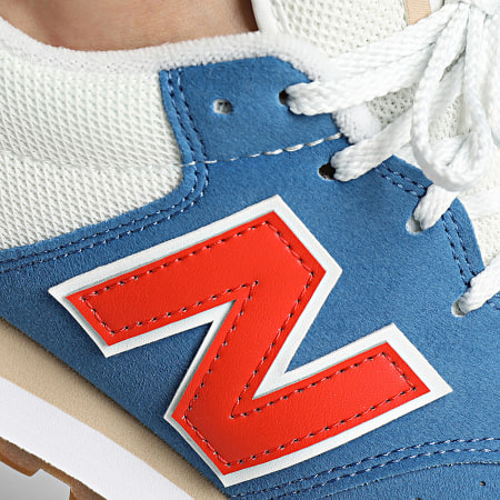 New Balance - Baskets 500 GM500TPN White Royal Blue