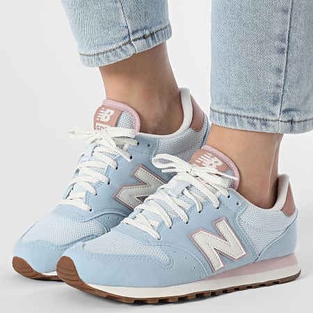 New Balance - Sneakers donna 500 GW500BGB Light Chrome Blue