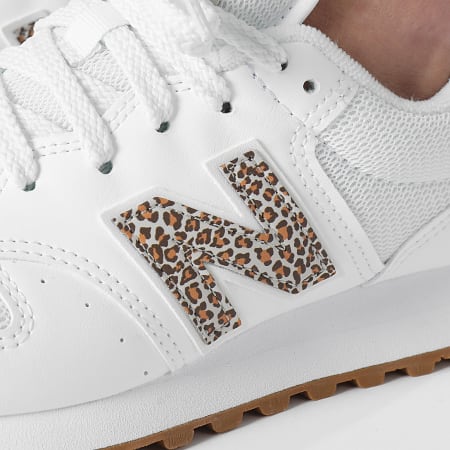 New Balance - Baskets Femme 500 GW500LW2 White Leopard