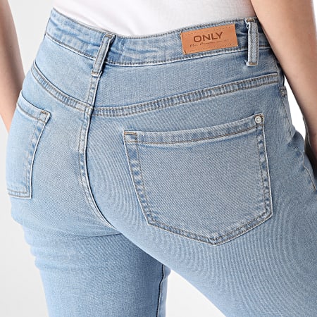 Only - Jean Flare Femme 15335171 Bleu Denim