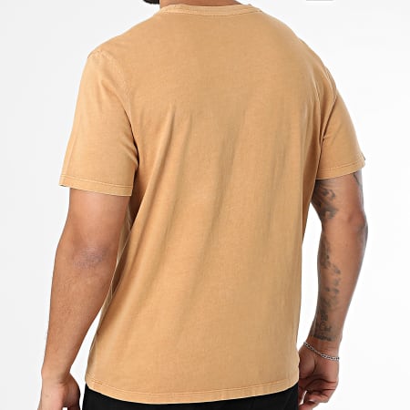 Timberland - Tee Shirt Garment Dye Logo Graphic A5UEK Camel