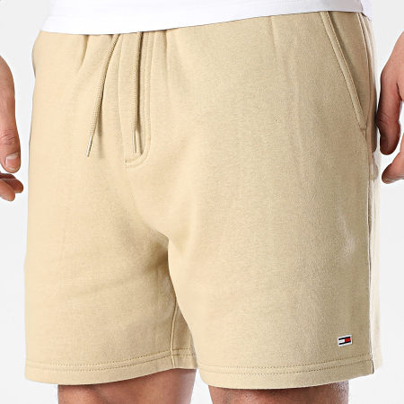 Tommy Jeans - Short Jogging Flag Beach 1931 Beige