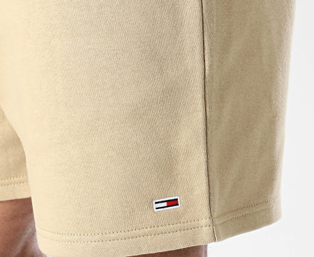 Tommy Jeans - Short Jogging Flag Beach 1931 Beige
