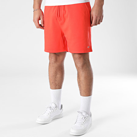 Tommy Jeans - Short Jogging Flag Beach 1931 Orange