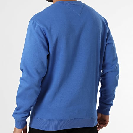 Tommy Jeans - Sweat Crewneck Flag Fleece 0741 Bleu Roi