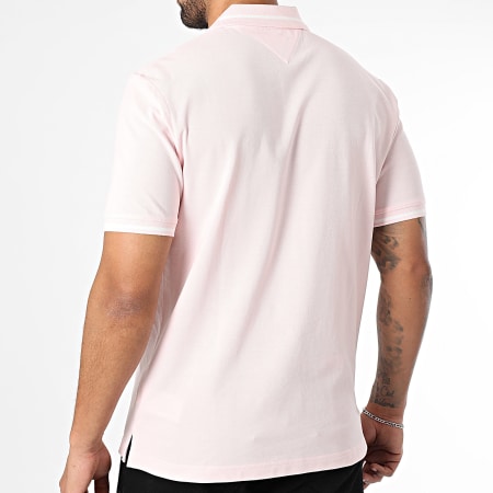 Tommy Jeans - Polo Manches Courtes Tipped 0745 Rose