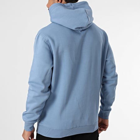 Tommy Jeans - Sweat Capuche Linear Logo 0746 Bleu Clair