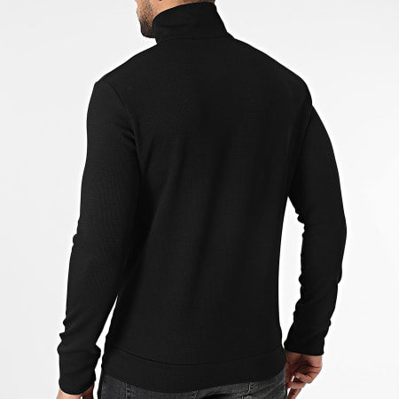 Uniplay - Sweat Col Zippé Noir