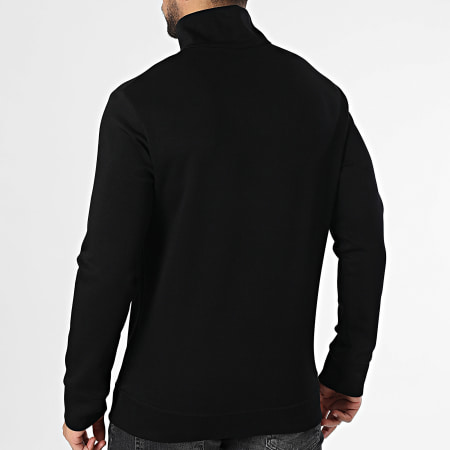 Uniplay - Sweat Col Zippé Noir