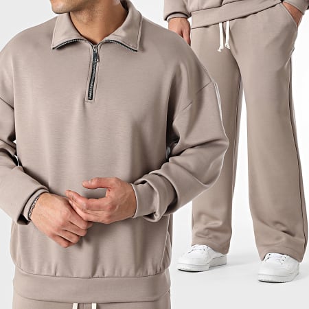 Uniplay - Fato de treino castanho