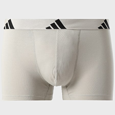 Adidas Sportswear - Lot De 3 Boxers JK3948 Noir Gris Anthracite Beige