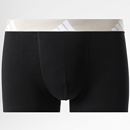 Adidas Sportswear - Lot De 3 Boxers JK3949 Noir Beige Jaune Gris Anthracite