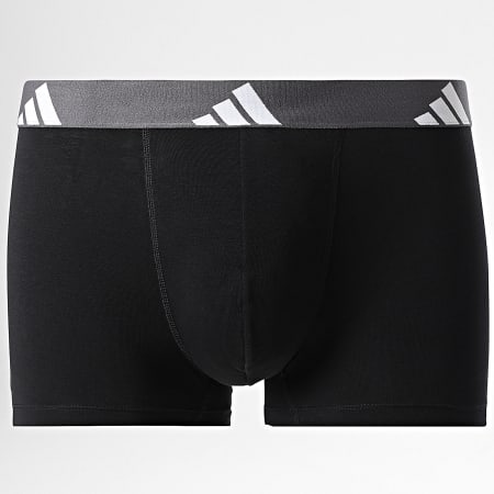 Adidas Sportswear - Lot De 3 Boxers JK3949 Noir Beige Jaune Gris Anthracite