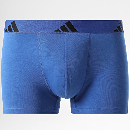 Adidas Sportswear - Lot De 3 Boxers JK3946 Bleu Marine Bleu Roi Vert Kaki