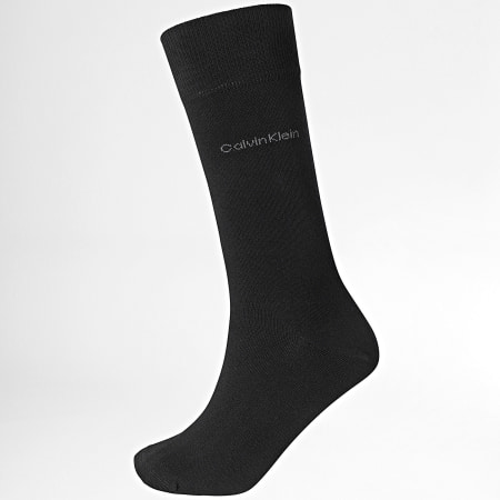 Calvin Klein - Pack de 3 Paires De Calcetines 701226014 Negro