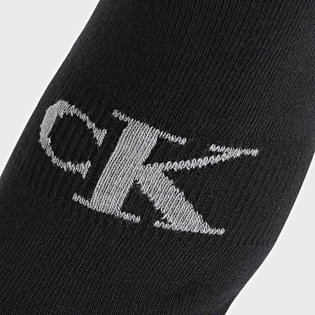 Calvin Klein - Lote De 2 Pares De Calcetines 701231393 Blanco Negro