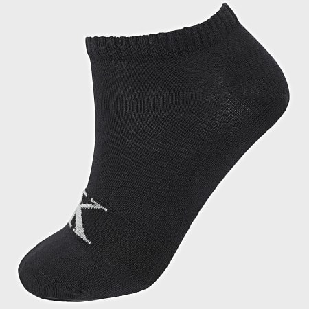 Calvin Klein - Lote De 2 Pares De Calcetines 701231393 Blanco Negro