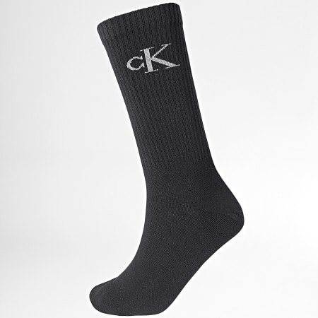 Calvin Klein - Lote De 2 Pares De Calcetines 701231387 Blanco Negro