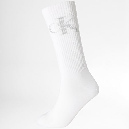 Calvin Klein - Lote De 2 Pares De Calcetines 701231387 Blanco Negro