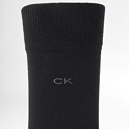 Calvin Klein - Lote De 6 Pares De Calcetines 701220505 Negro