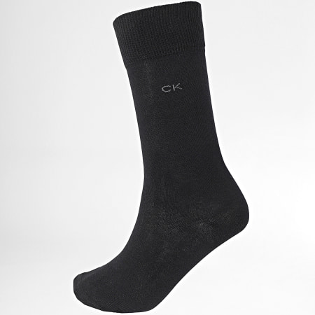Calvin Klein - Lote De 6 Pares De Calcetines 701220505 Negro