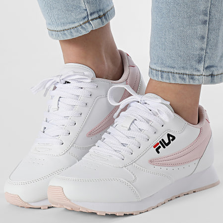 Fila - Orbit Low Zapatillas Mujer 1010308 Blanco Malva Tiza