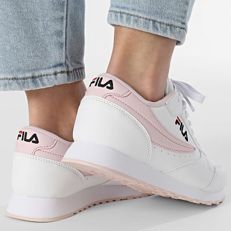Fila - Orbit Low Zapatillas Mujer 1010308 Blanco Malva Tiza