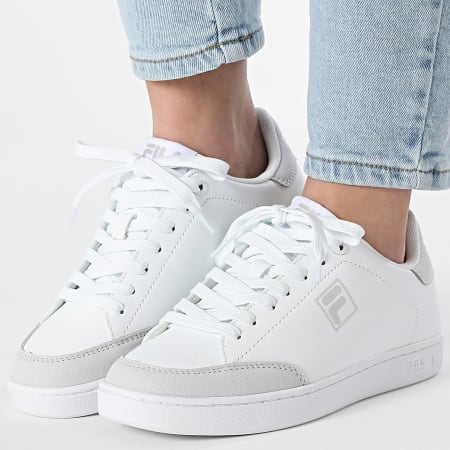 Fila - Courtbay Zapatillas Mujer FFW0477 Blanco Nimbus Cloud