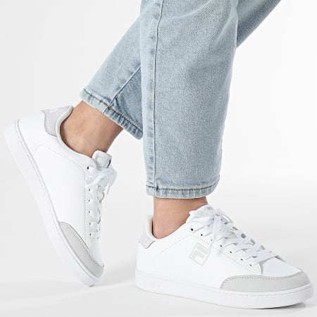 Fila - Courtbay Zapatillas Mujer FFW0477 Blanco Nimbus Cloud