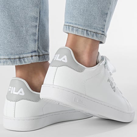 Fila - Courtbay Linear Zapatillas Mujer FFW0527 Blanco Gris Violeta