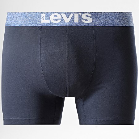 Levi's - Lot De 2 Boxers 701203923 Bleu Marine Gris Chiné