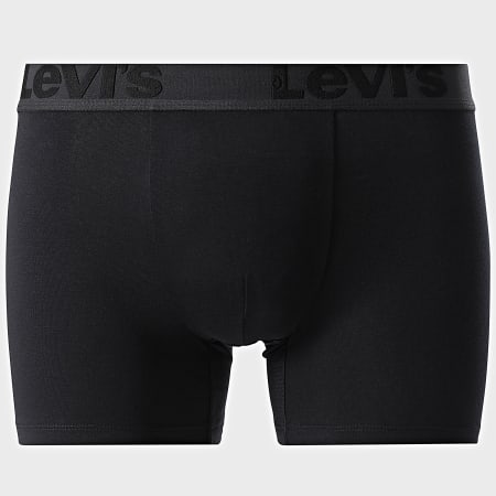 Levi's - Lot De 3 Boxers 905045001 Blanc Noir Gris Chiné