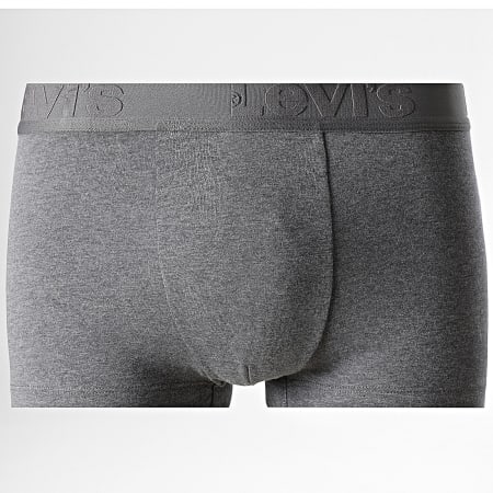 Levi's - Lot De 3 Boxers 905042001 Blanc Gris Chiné Noir