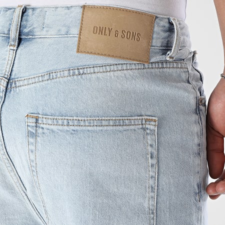 Only And Sons - Jean Baggy Fit Carl Balloon Bleu Wash
