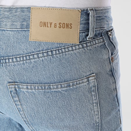 Only And Sons - Jean Regular Tye Bleu Denim