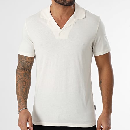 Only And Sons - Polo Manches Courtes Abraham Beige