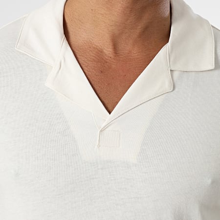 Only And Sons - Polo Manches Courtes Abraham Beige
