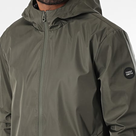 Teddy Smith - Chaqueta Con Capucha Jimbo Verde Caqui