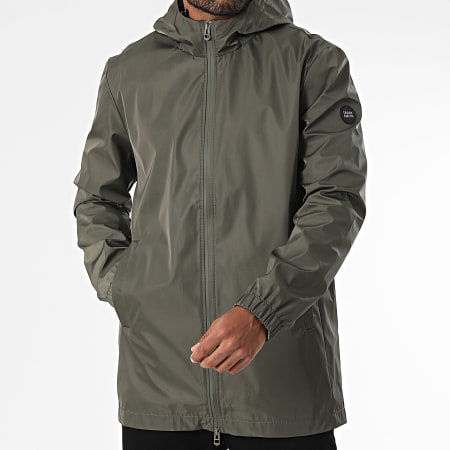 Teddy Smith - Chaqueta Con Capucha Jimbo Verde Caqui